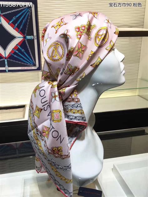 louis vuitton hair scarf.